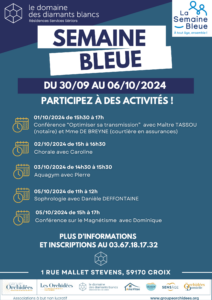 Affiche semaine bleue